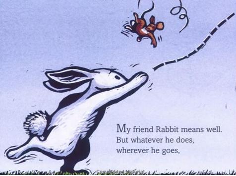 My Friend Rabbit by Eric Rohmann - Ever After's Creative Educator Contest Entry by Rajeswari Devadass